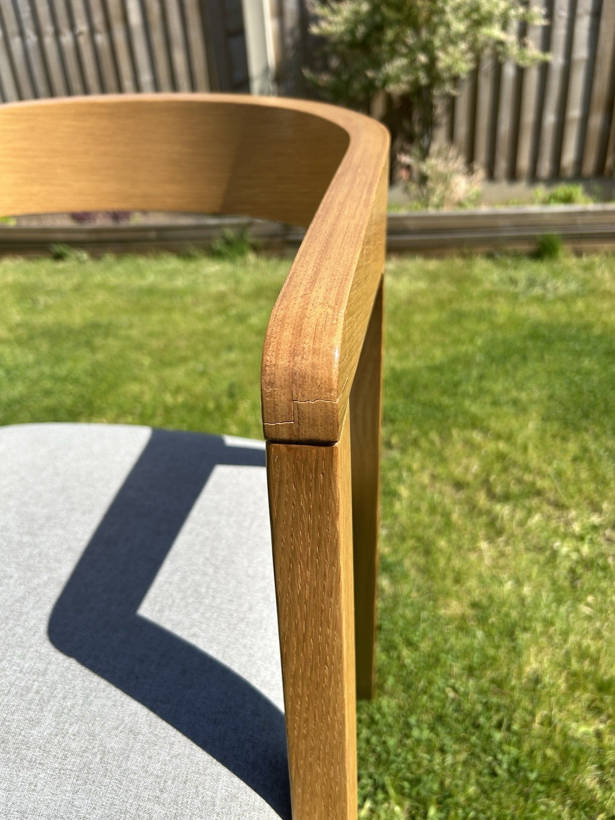 Made.com Solid Wood Placido Carver Dining Chair