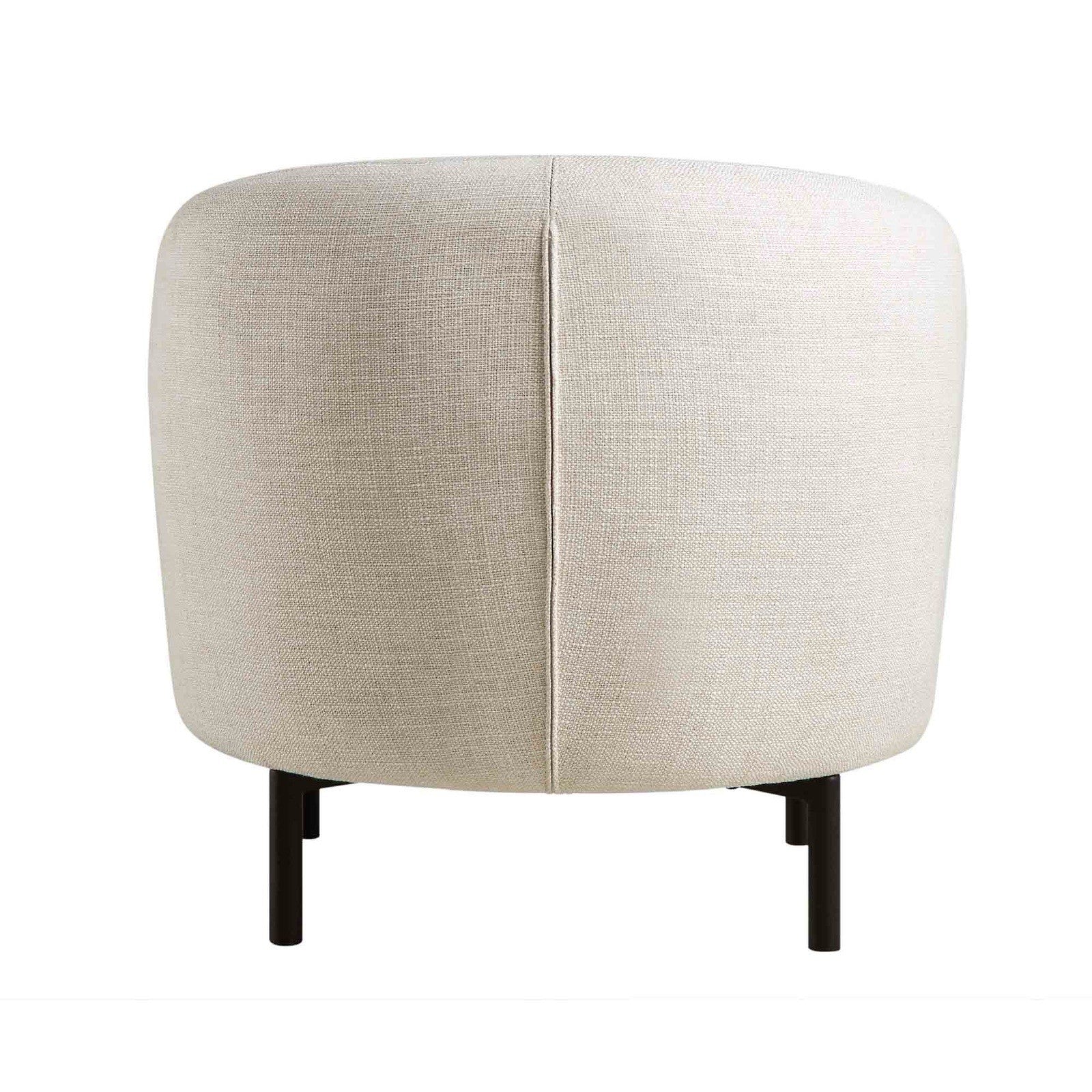 Daals Amboise Armchair with Ball Cushion, Beige Linen Blend