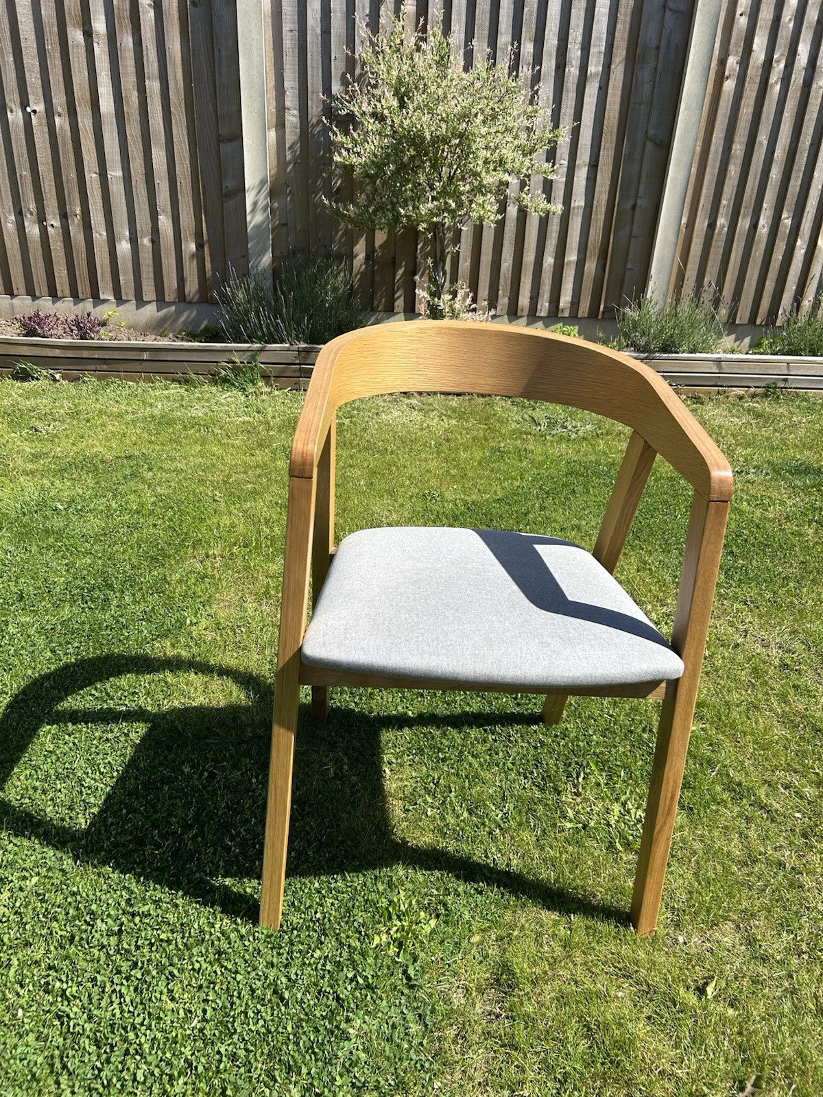 Made.com Solid Wood Placido Carver Dining Chair