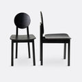 La Redoute Set of 2 Black Tribal Ash Chairs