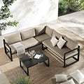 Daals Albany Aluminium Corner Sofa Set