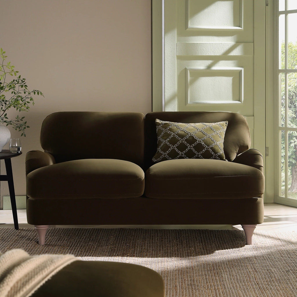 Daals Daphnis Seaweed Velvet Sofa, 2-Seater RRP 559