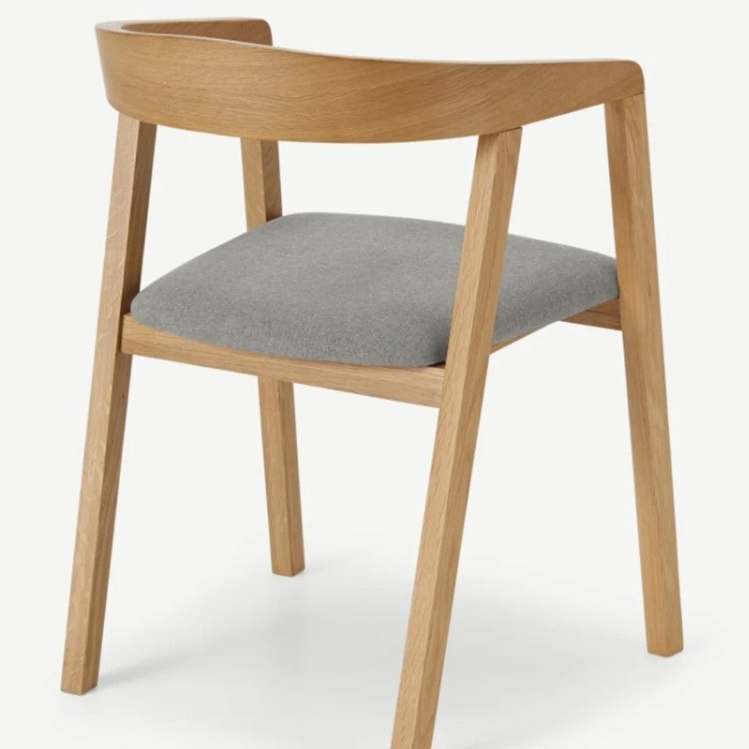 Made.com Solid Wood Placido Carver Dining Chair