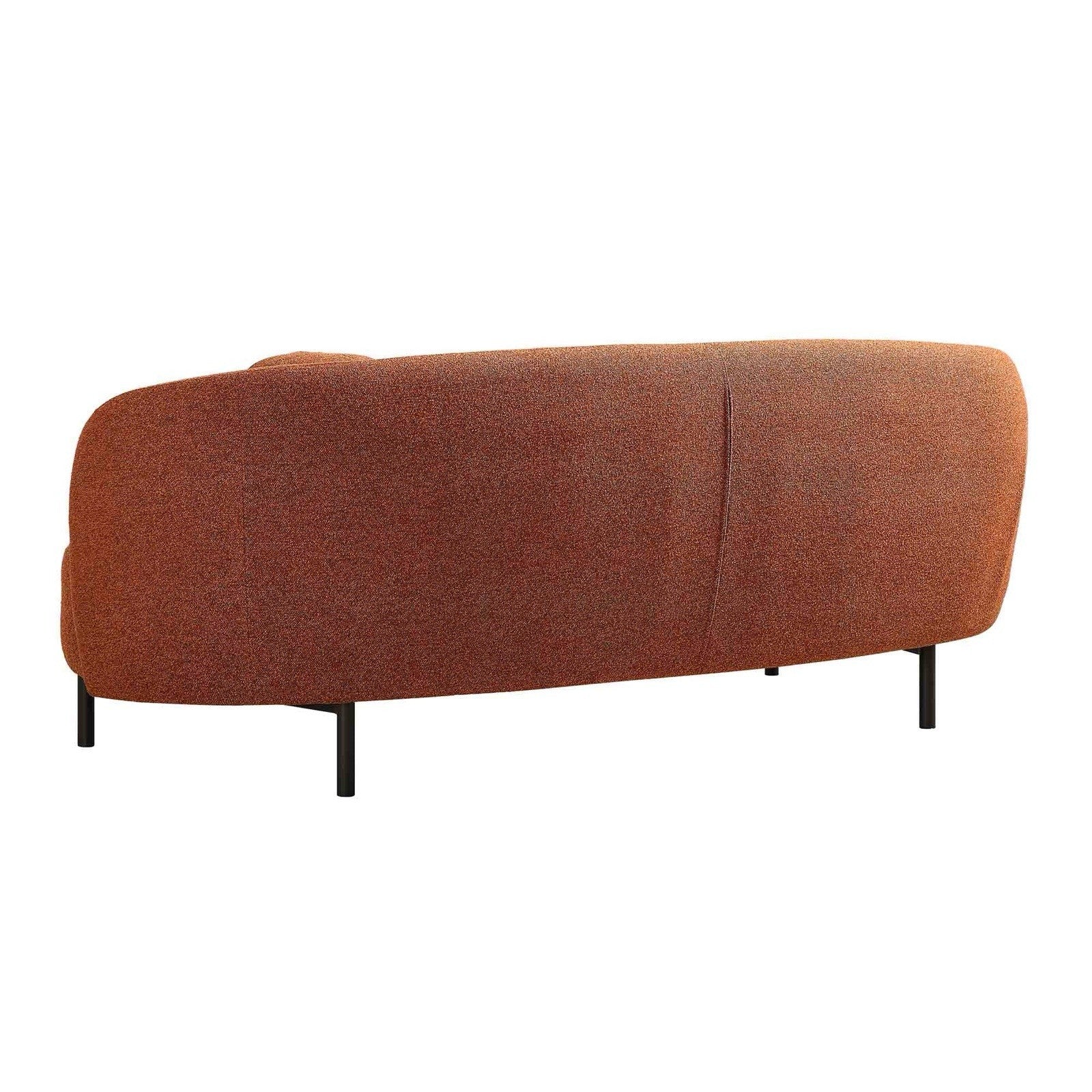 Daals Amboise 3-Seater Curved Sofa with Ball Cushions, Brick Boucle RRP £669.99