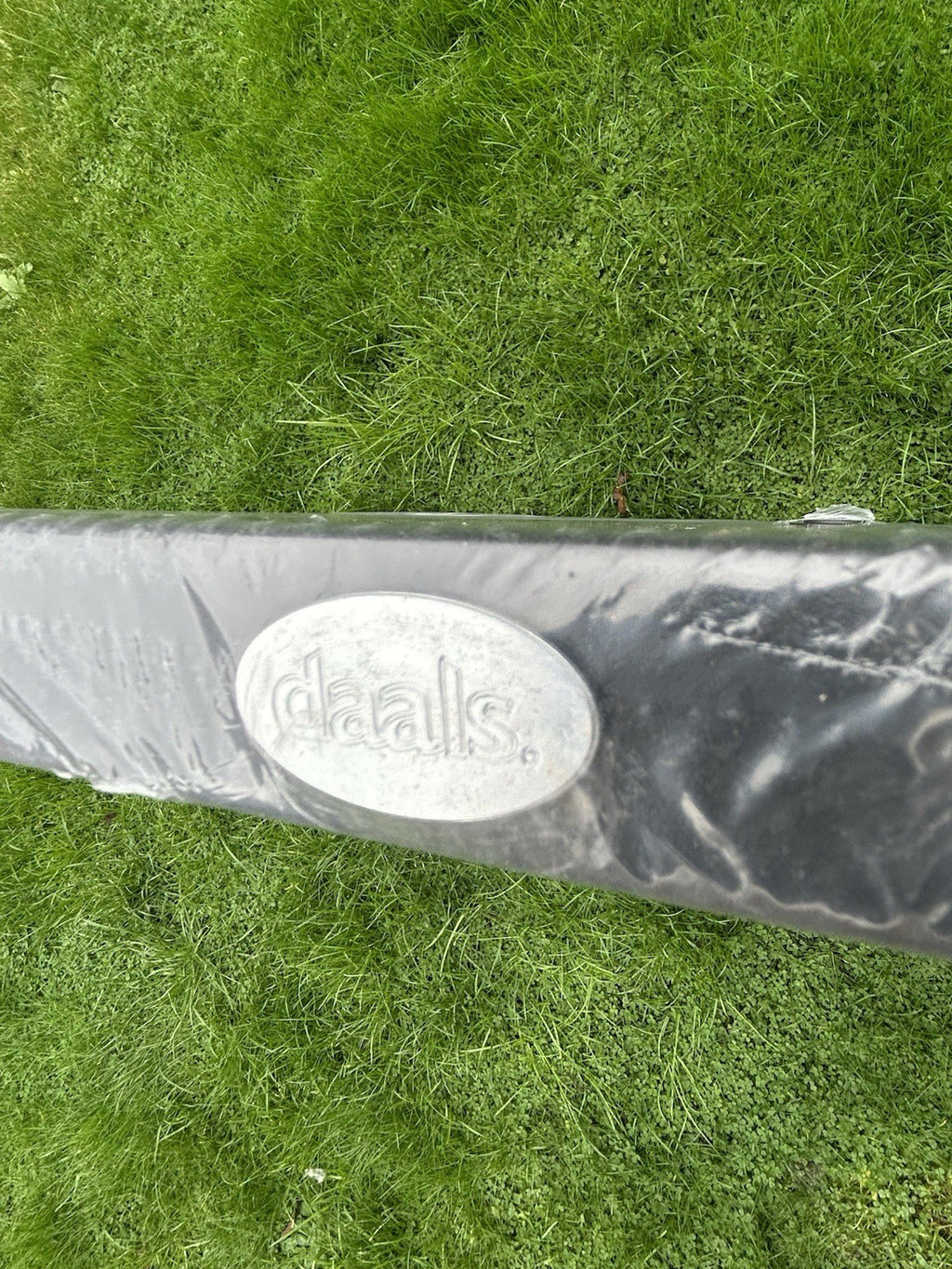 Daals Champneys 6 Seater Outdoor Dining Table With Parasol, Grey