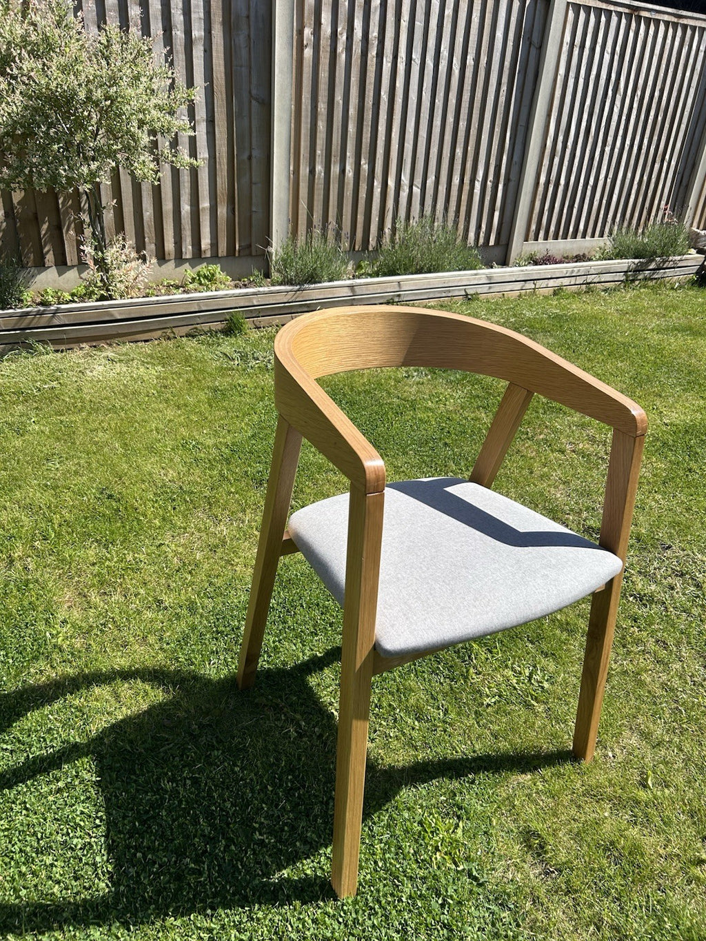 Made.com Solid Wood Placido Carver Dining Chair