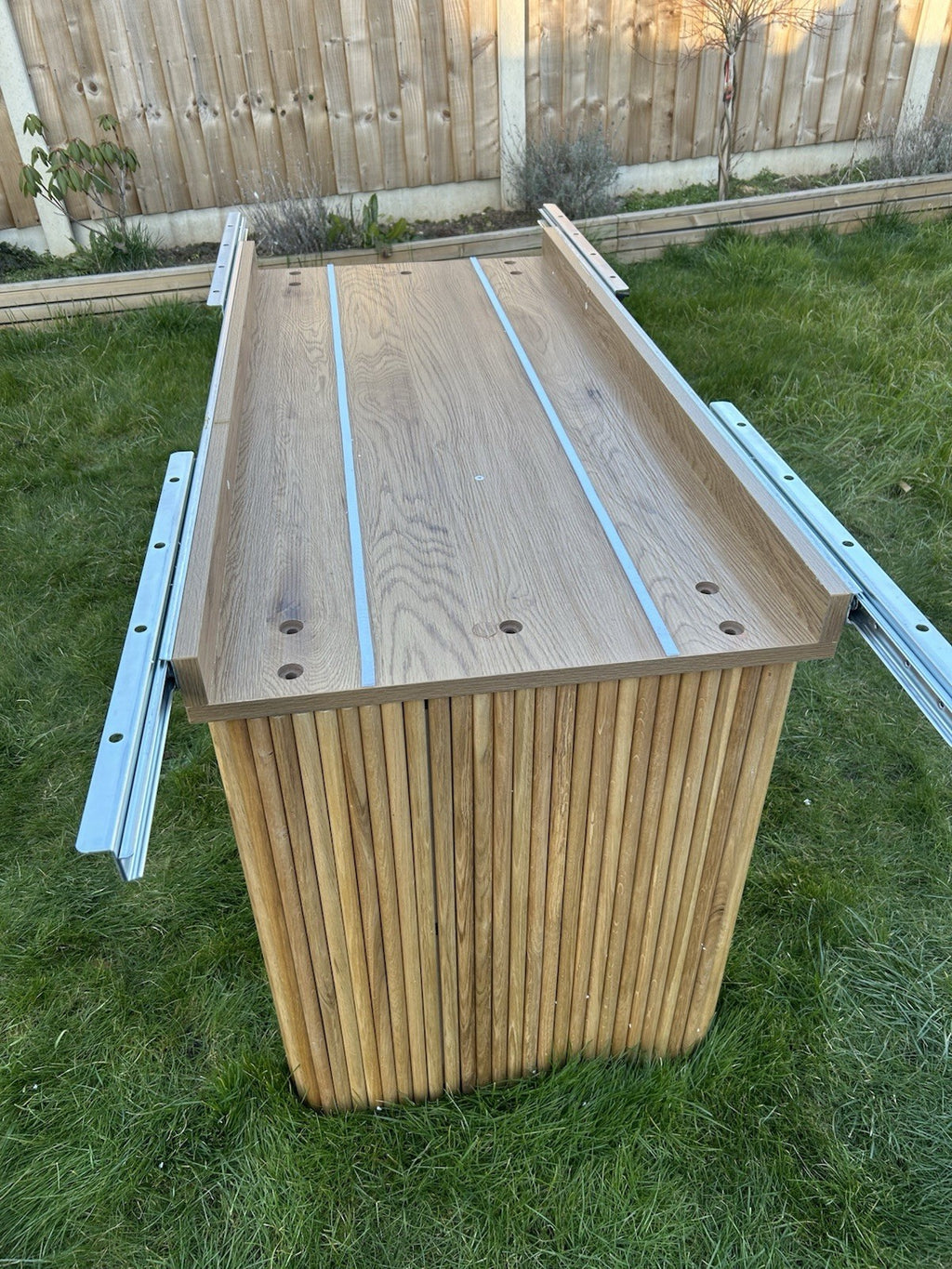 Daals Maru Oval 6-8 Seater Extending Oak Pedestal Dining Table, Oak