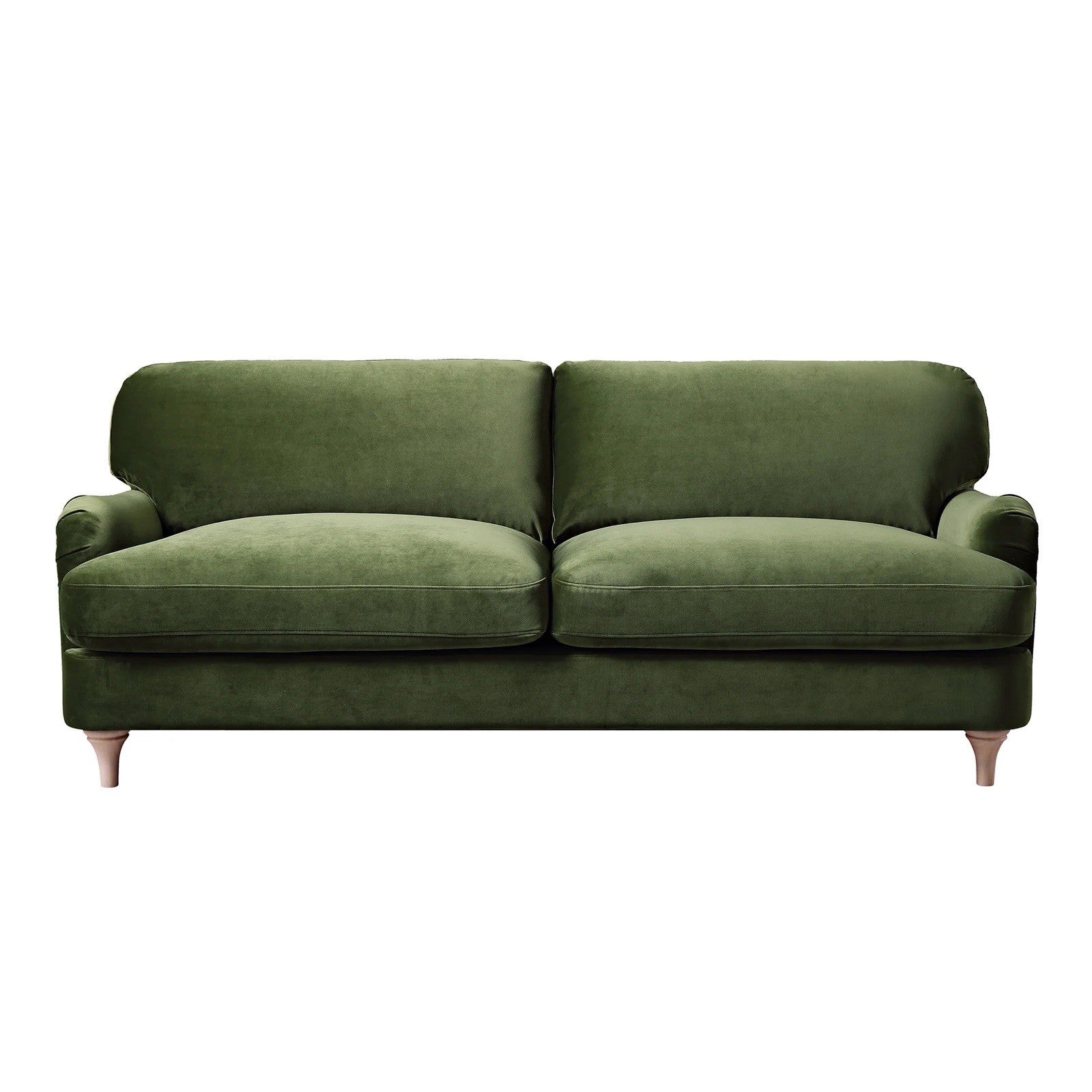 Daals Daphnis Fern Green Velvet Sofa, 3-Seater RRP 699