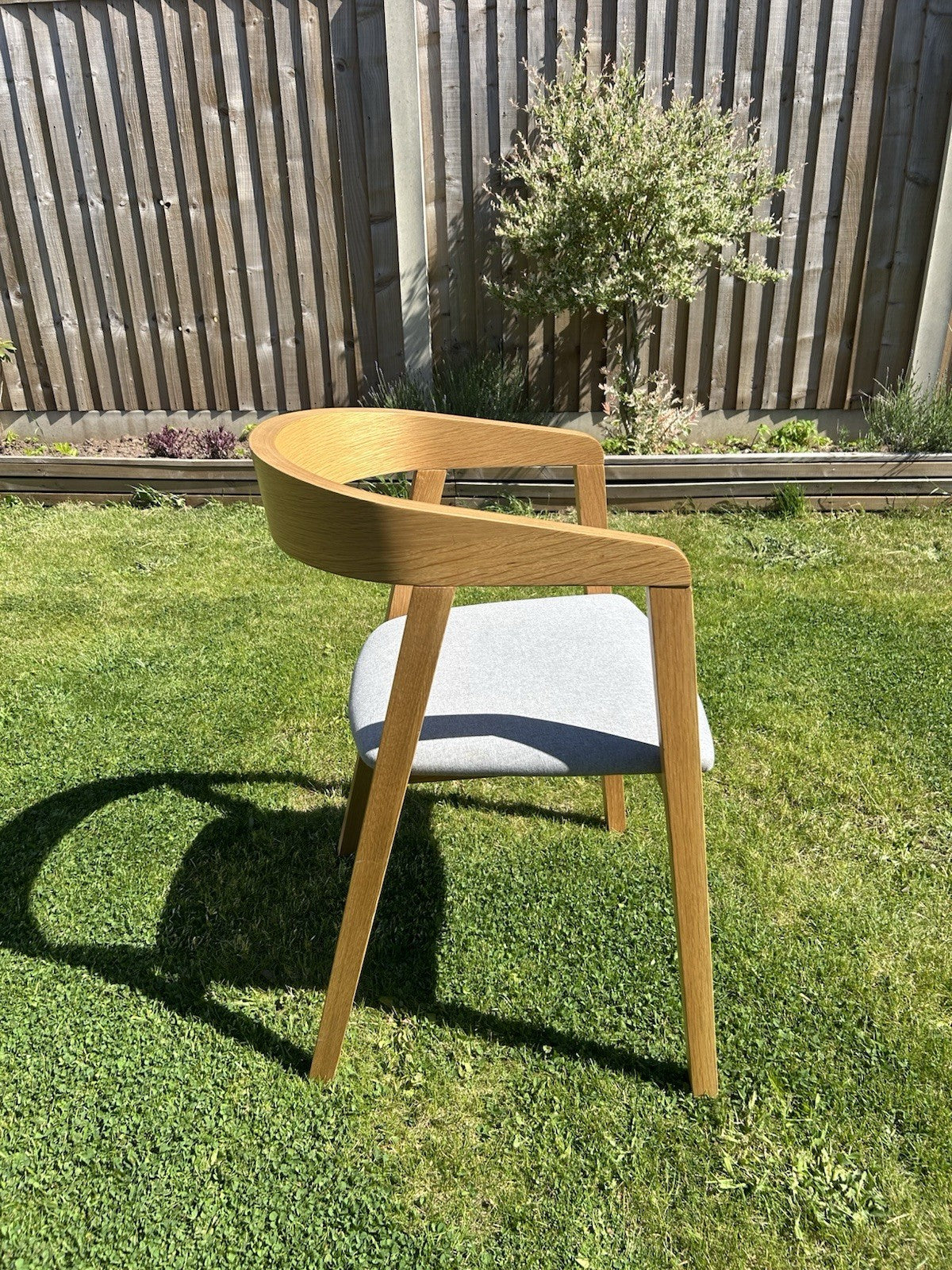 Made.com Solid Wood Placido Carver Dining Chair